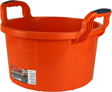 Ведро 30л ударопрочное для сухих смесей  ручка 2К (DЕCOR  670-1130); 11613100